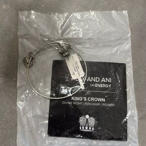 Alex and Ani king crown bracelet